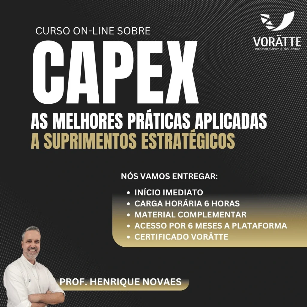Curso Capex Voratte Prof. Henrique Novaes