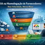 IA na homologação de fornecedores: mais velocidade, menos risco